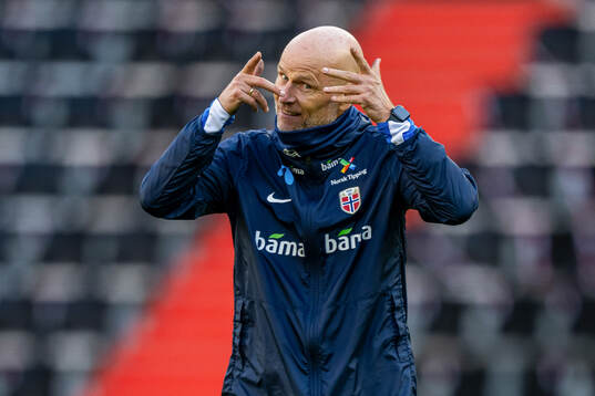 Ståle Solbakken, head coach of the Norwegian national