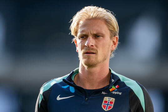 Morten Thorsby of the Norwegian national football team