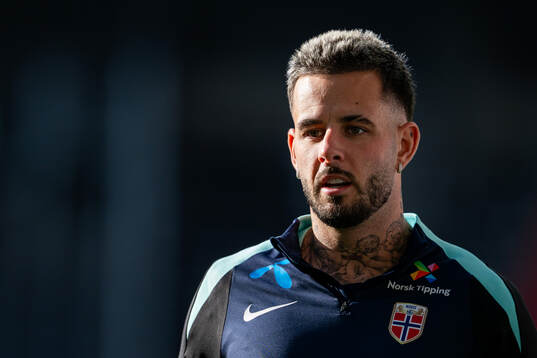 Aron Dønnum of the Norwegian national football team