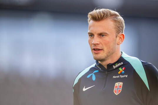Sondre Langås of the Norwegian national football team