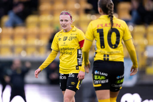Elfsborgs Leann Nyström jublar