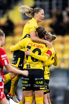 Elfsborgs Alice Broman jublar