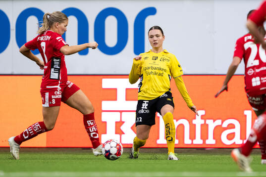 Tyresös Liv Borgman och Elfsborgs Hedvig Petersson
