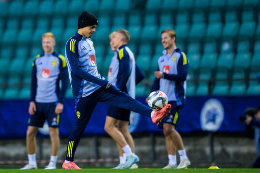 Yasin Ayari of the Swedish men's national football team