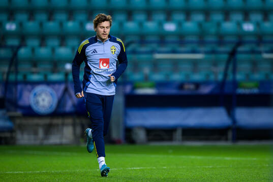 Victor Nilsson Lindelöf of the Swedish men's national