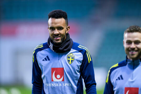 Alex Douglas of the Swedish men's national football team