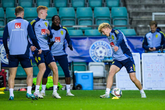 Hugo Larsson and Daniel Svensson of the Swedish men's