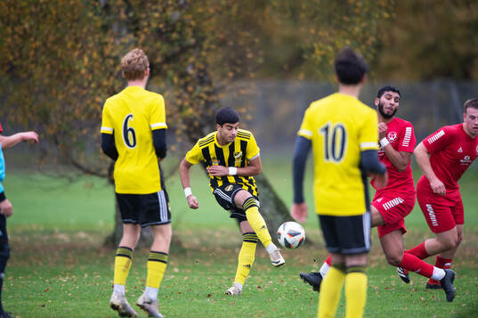 i matchen i U19 mellan IFK Hässleholm och Linero IF i