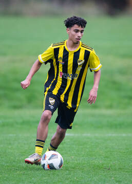IFK Hässleholms Zeidan Sala i matchen i U19 mellan IFK