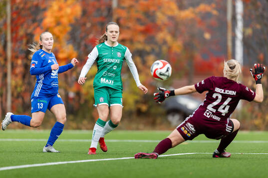 Alingsås Alma Öberg gör 1-0