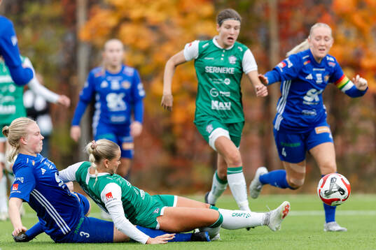 Sunnanås Fanny Wiklund och Alingsås Moa Öhman