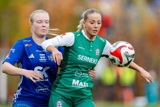 Sunnanås Fanny Wiklund och Alingsås Moa Öhman
