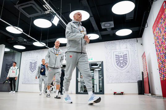 Ståle Solbakken, head coach of Norway, arrives