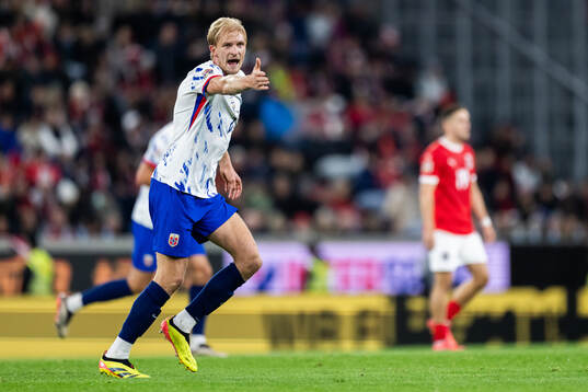 Morten Thorsby of Norway