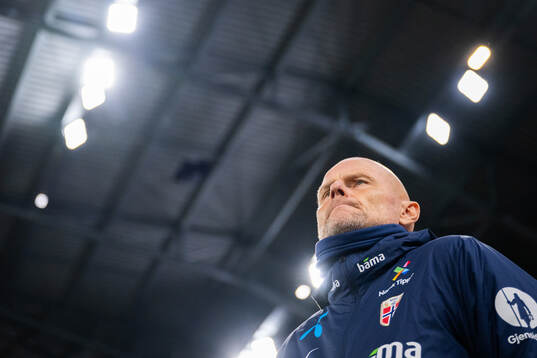 Head coach Ståle Solbakken of Norway