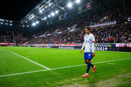Antonio Nusa of Norway