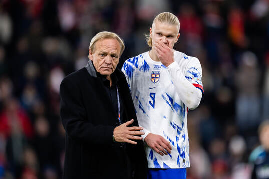 Geir Ellefsen, head of security of Norway, and Erling Braut