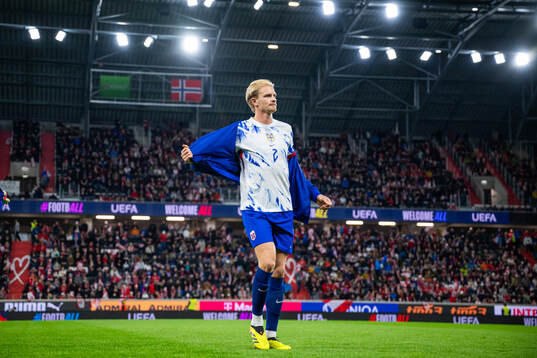 Morten Thorsby of Norway