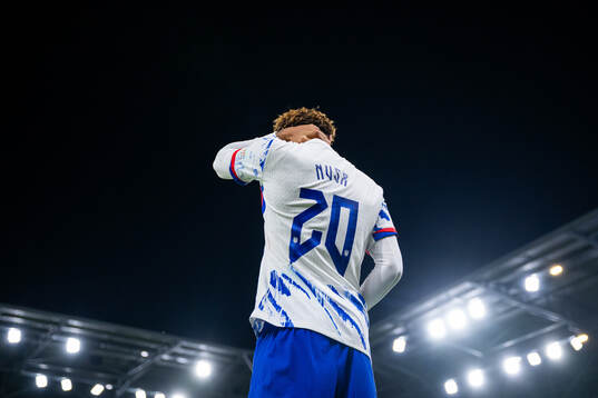 Antonio Nusa of Norway