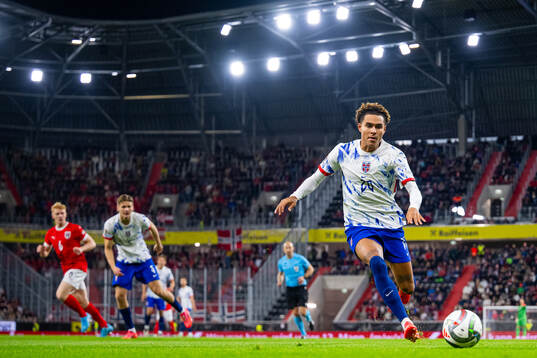 Antonio Nusa of Norway