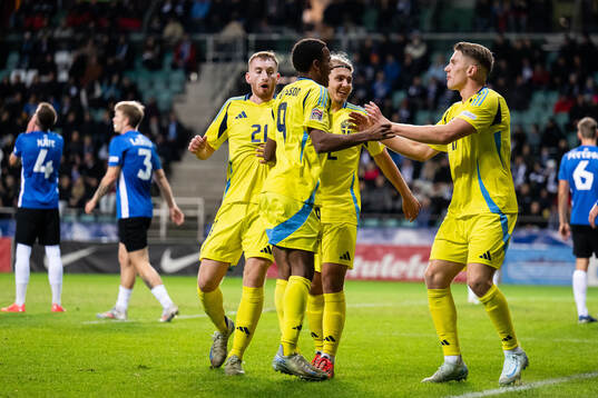 Dejan Kulusevski, Niclas Eliasson, Sebastian Nanasi and