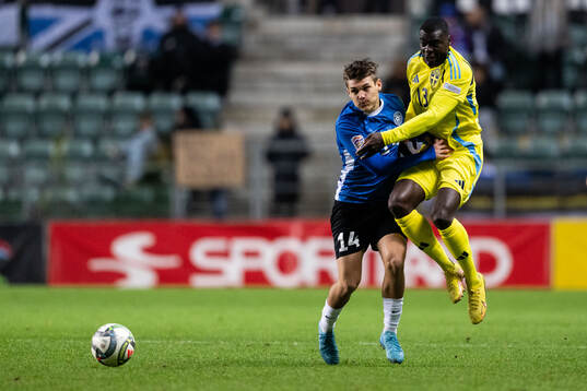 Patrik Kristal of Estonia and Ken Sema of Sweden