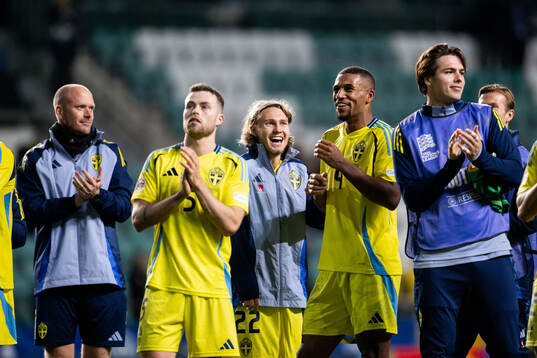 Gabriel Gudmundsson, Sebastian Nanasi, Isak Hien and
