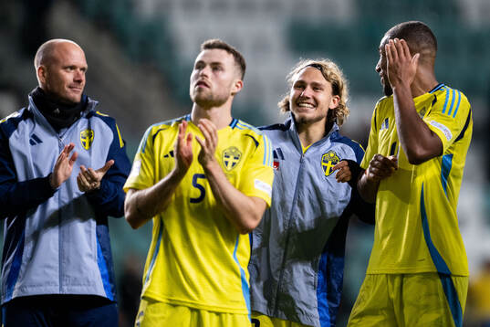 Gabriel Gudmundsson, Sebastian Nanasi and Isak Hien of