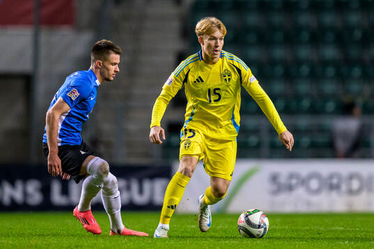 Mattias Käit of Estonia and Daniel Svensson of Sweden