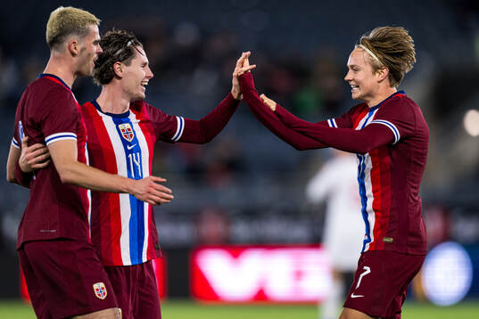 Bläddra bland fler bilder av Football, UEFA Euro Under-21 Qualifier, Norway - Turkey