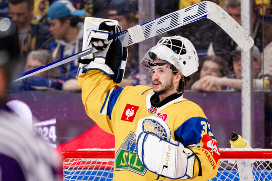 Goaltender Markus Röhnebaek Stensrud of Storhamar