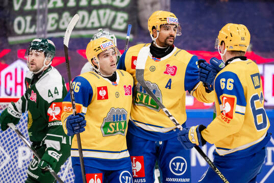 Austin Cangelosi och Andreas Martinsen of Storhamar