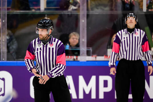 Referee Marcus Linde