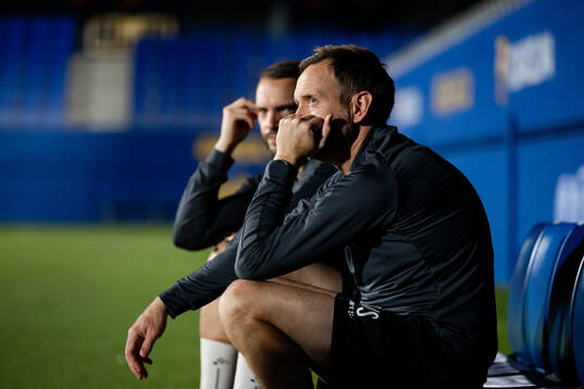 Head coach Martin Sjögren of Hammarby