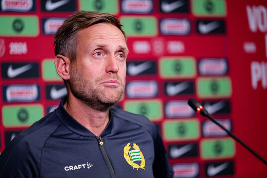 Head coach Martin Sjögren of Hammarby