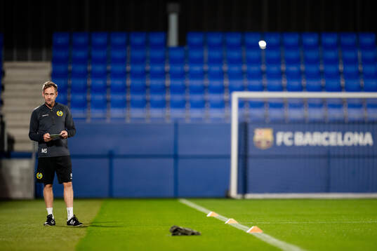 Head coach Martin Sjögren of Hammarby