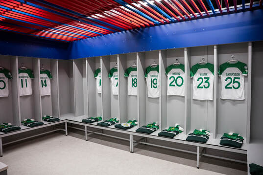 Hammarby dressing room