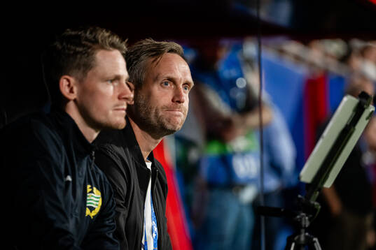 Head coach Martin Sjögren of Hammarby