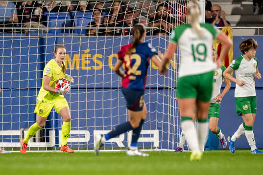 Goalkeeper Anna Tamminen of Hammarby