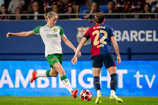 Julie Blakstad of Hammarby