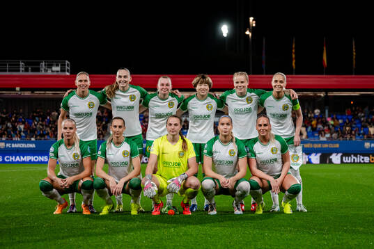 Goalkeeper Anna Tamminen, Stina Lennartsson, Alice