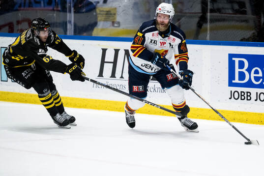 AIKs Simon Åkerström och Djurgårdens Patrick Thoresen