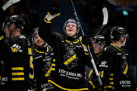 AIKs Rasmus Rudslätt jublar