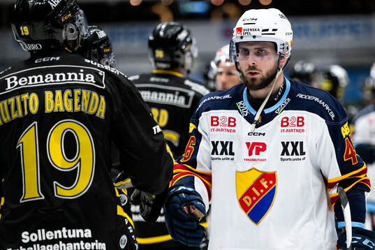 Djurgårdens Albin Grewe deppar