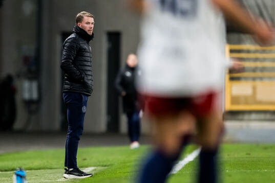 Helsingborgs tränare Kristoffer Schönbeck