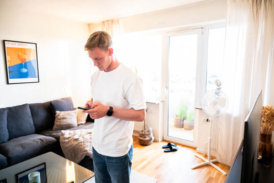 Fotbollsmålvakten Wahlfrid Nilsson