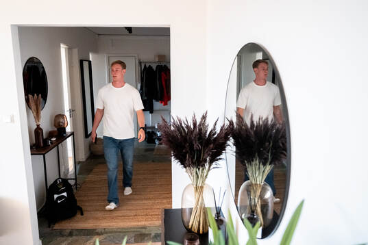 Fotbollsmålvakten Wahlfrid Nilsson