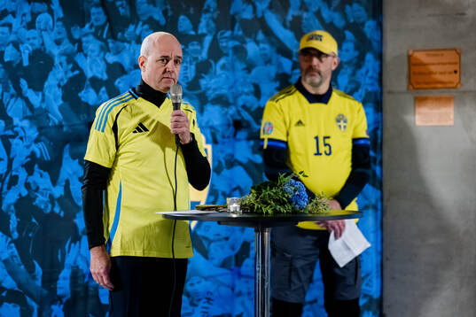 President Fredrik Reinfeldt of the Swedish Football