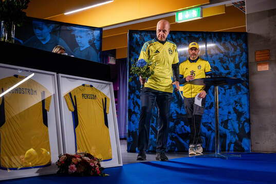 President Fredrik Reinfeldt of the Swedish Football