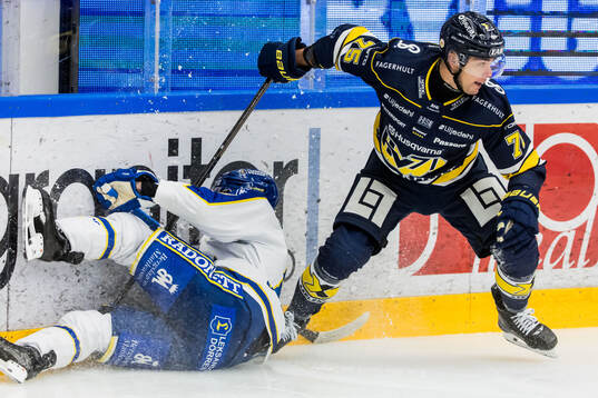 Leksands Matt Caito och HV71s Radan Lenc